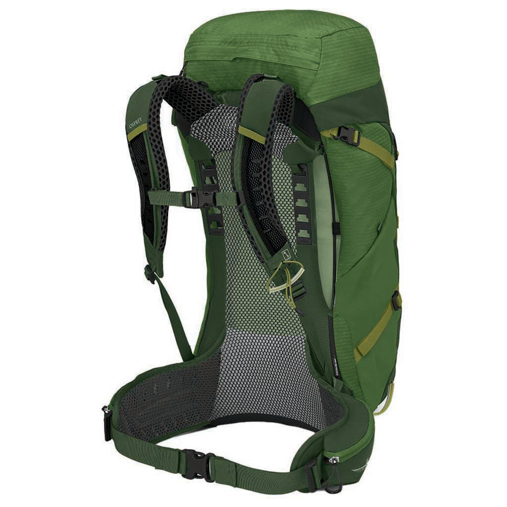 green osprey men backpack Osprey | Stratos 44 Backpack | Men's | Seaweed/Matcha Green