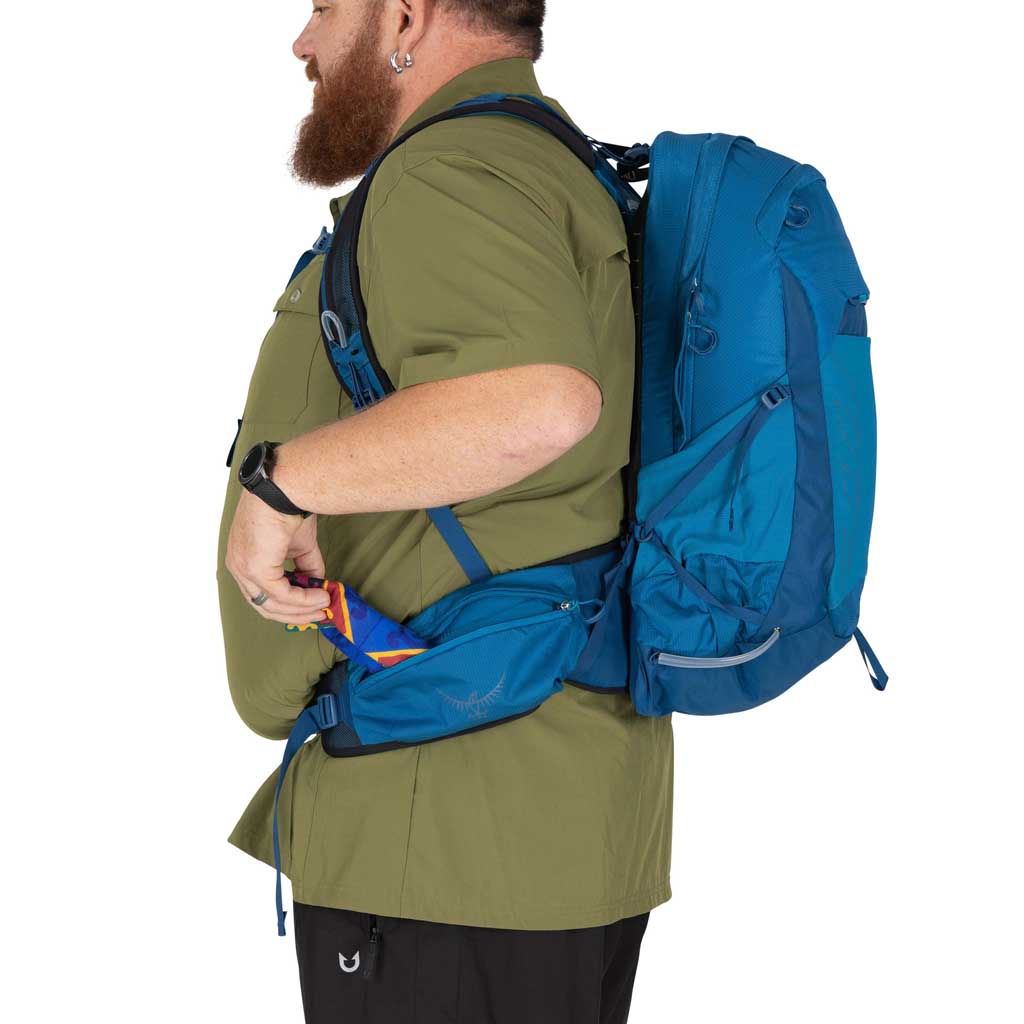 osprey backpack 22l Osprey | Talon 22 | Extended Fit | Ultralight Pack | Black/Coal Grey