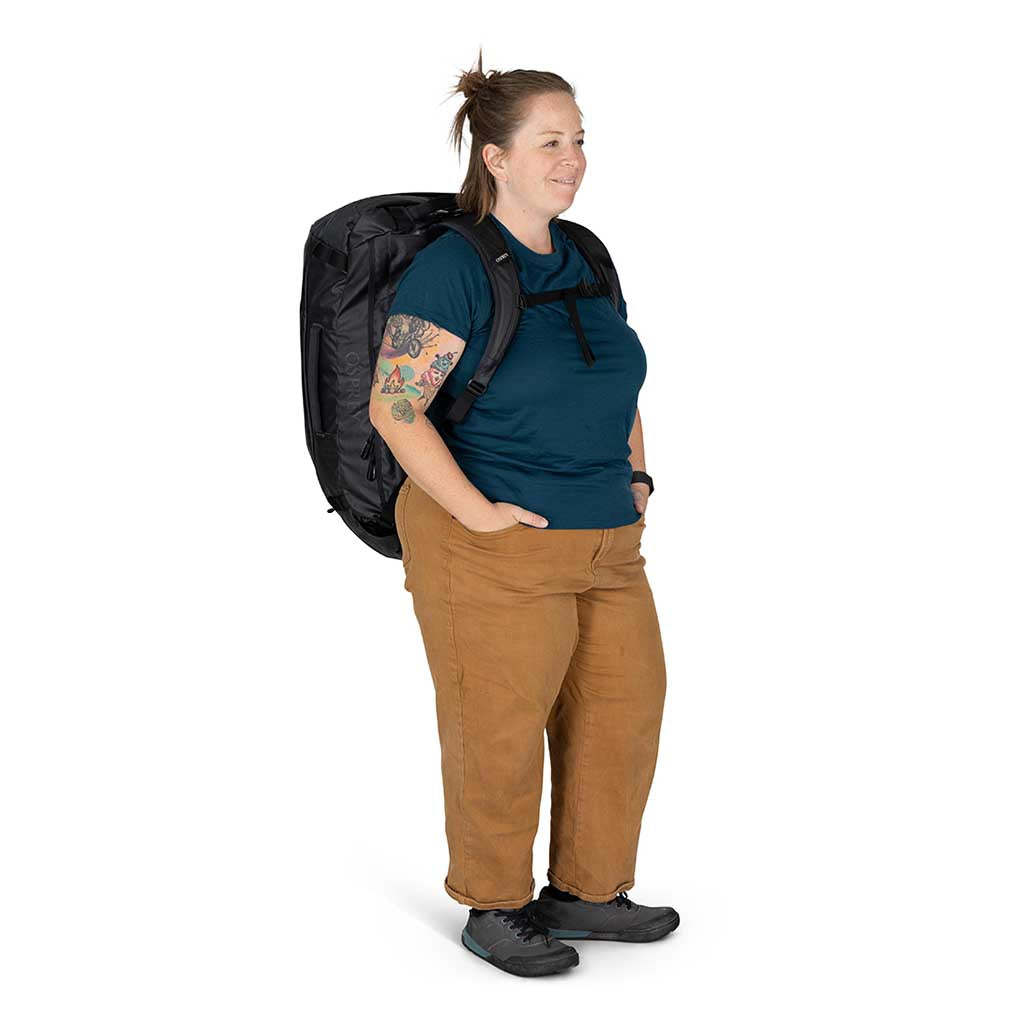 Osprey | Transporter 65 | Travel Duffel | Raven Black/Black