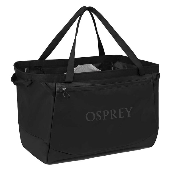 Osprey | Transporter Gear Tote 60 | Large Swim Bag | Raven Black/Black