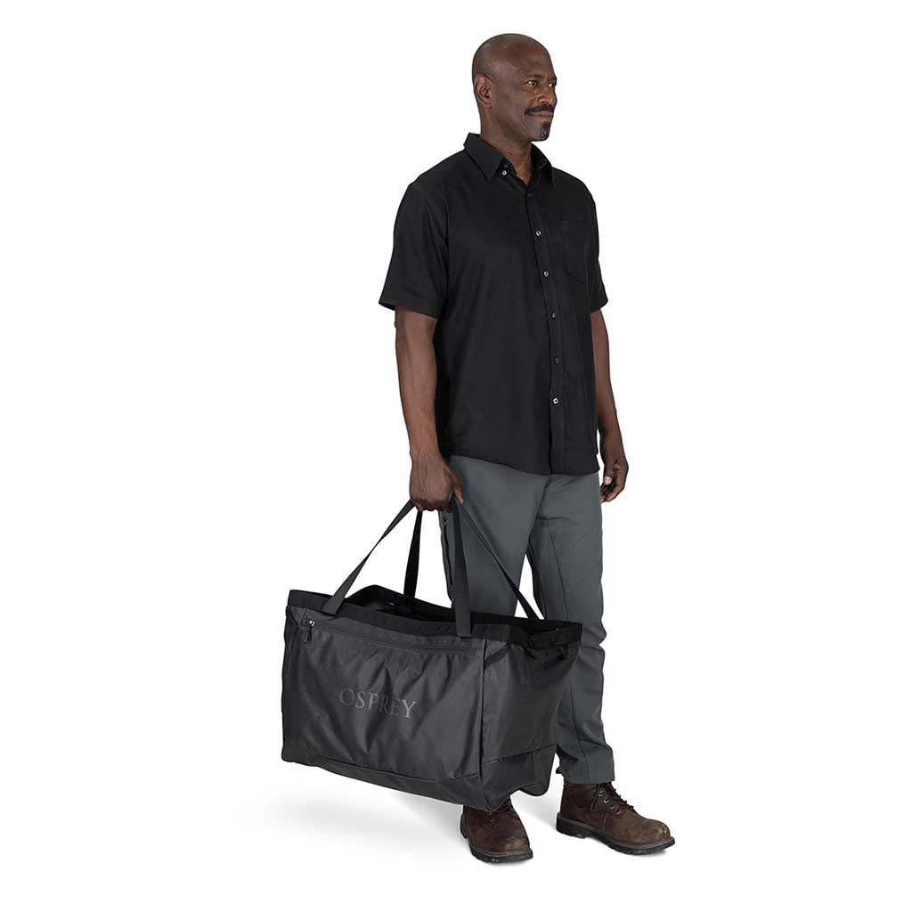 Transporter Gear Tote 60 Osprey 10006489 Gear Totes O/S / Raven Black/Black