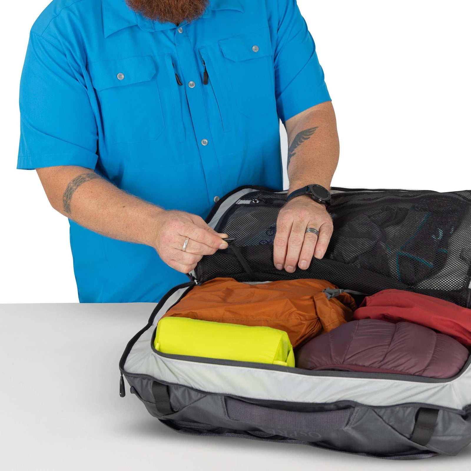 Transporter Squffel 70 Osprey 10007246 Duffle Bags One Size / Pine Leaf Green