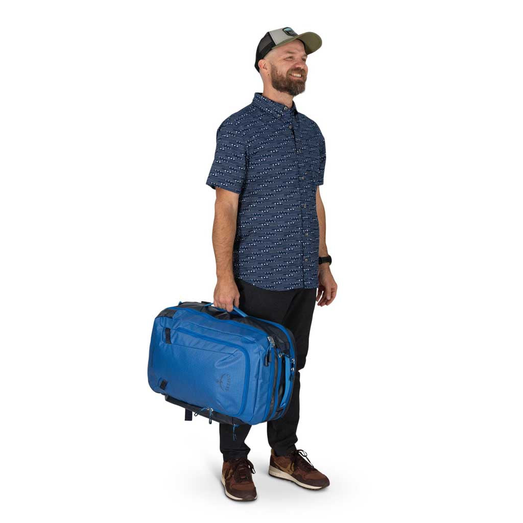 Osprey | Transporter Travel Pack 44 | Large Travel Backpack | Blue Flame - WildBounds Osprey | Transporter Travel Pack 44 | Large Travel Backpack | Blue Flame - WildBounds