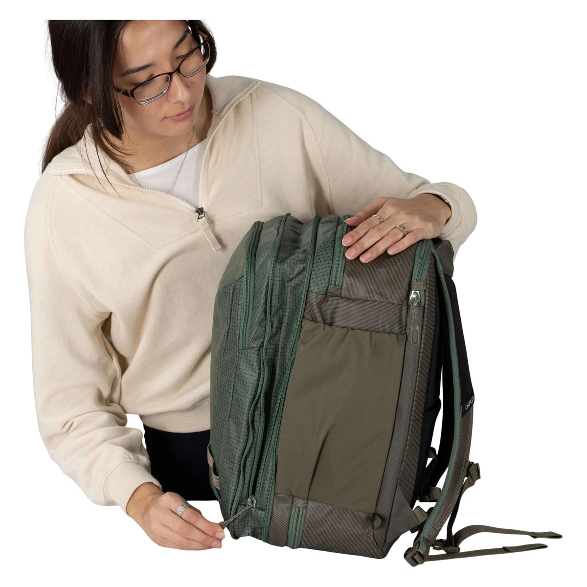 Transporter Travel Pack Osprey 10007723 Backpacks 26-32L / Pine Leaf Green
