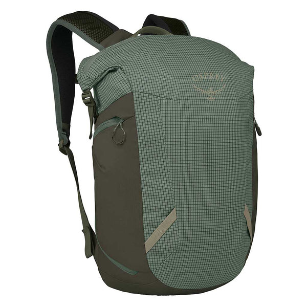 Osprey | Transporter Zinch | Zip-Top Daypack | Pine Leaf/Earl Grey
