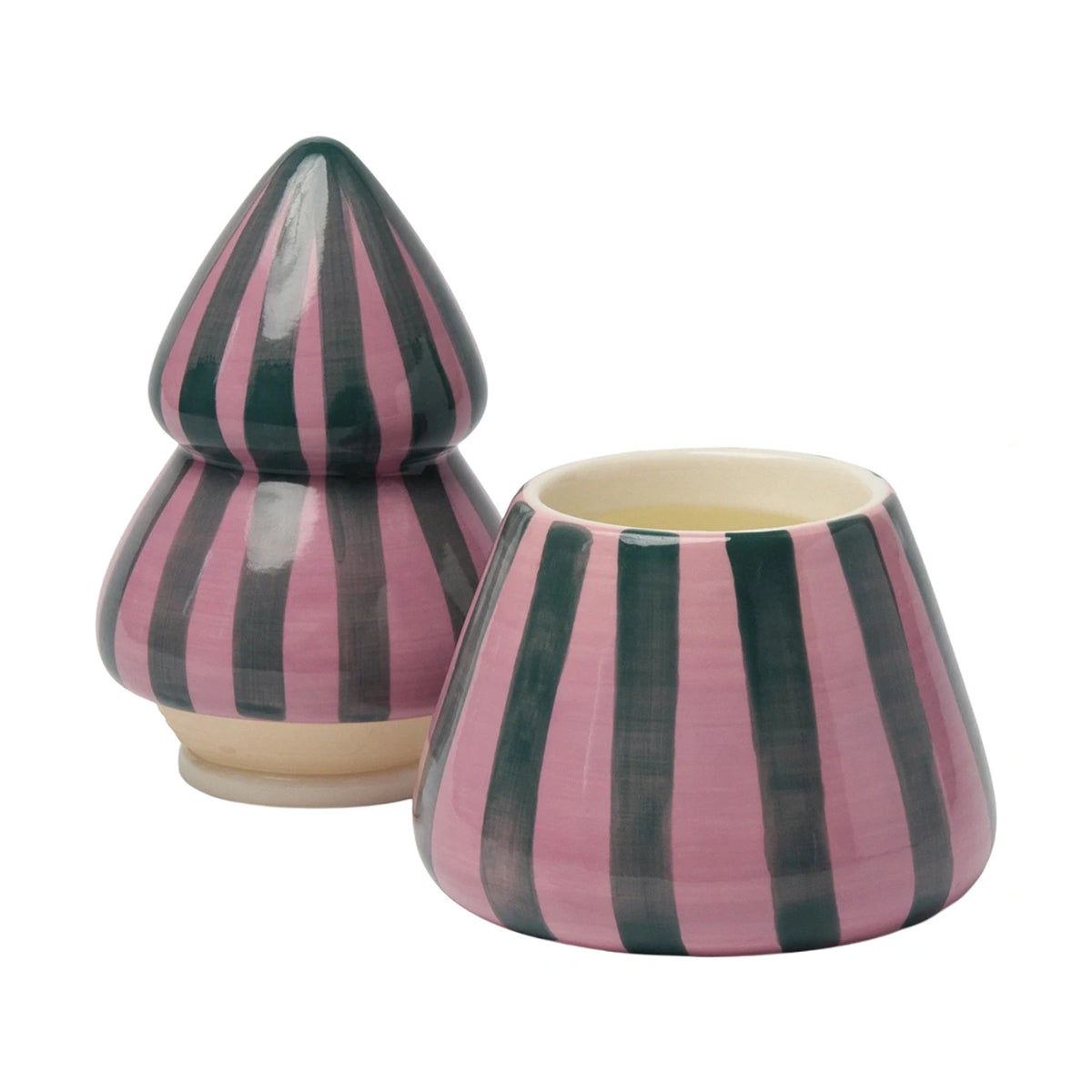 Cabana Christmas Ceramic Tree Candle | Cinnamon & Clove Paddywax CCT0904EU Candles 9 oz / Cinnamon & Clove