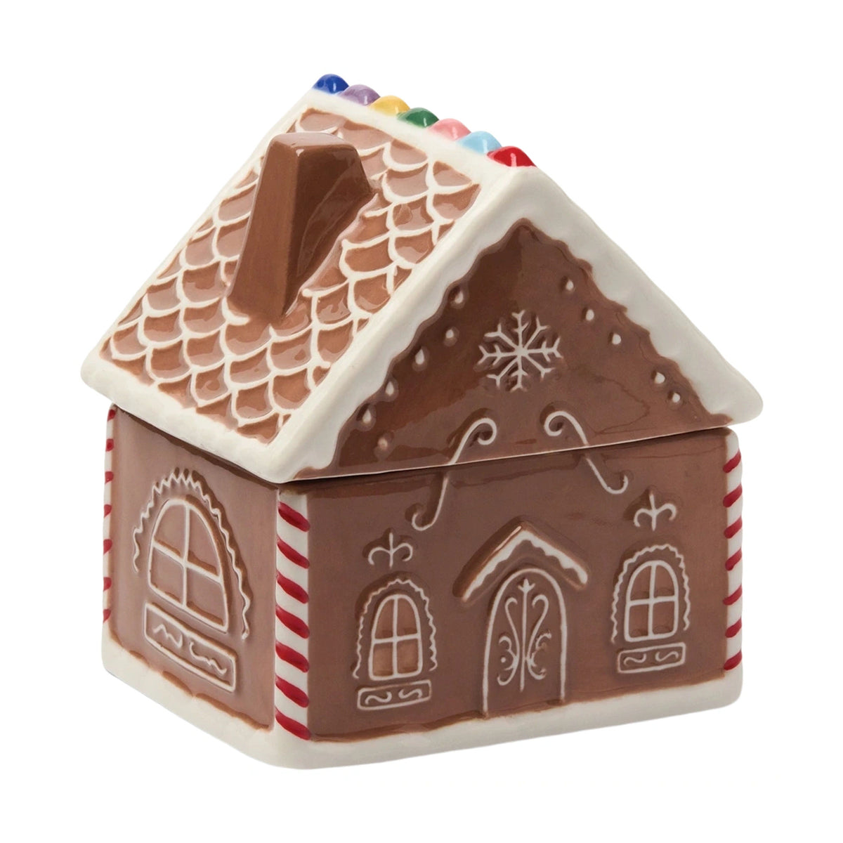 Gingerbread Ceramic House Candle Paddywax GIN0901EU Candles 9.5 oz / Gingerbread