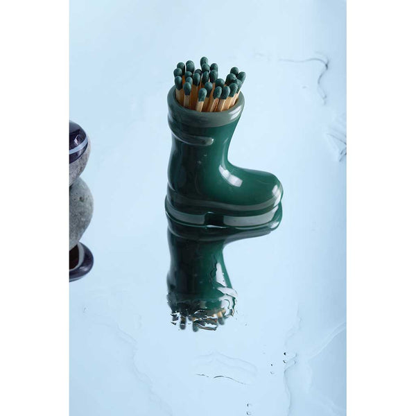 Wellington Boot Matches Holder