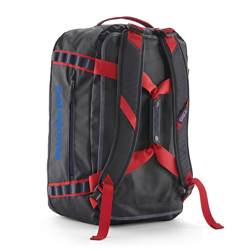 patagonia lightweight black hole 26l backpack red Patagonia | Black Hole Duffle 40L | Travel Duffle | Smolder Blue/Amanita Red
