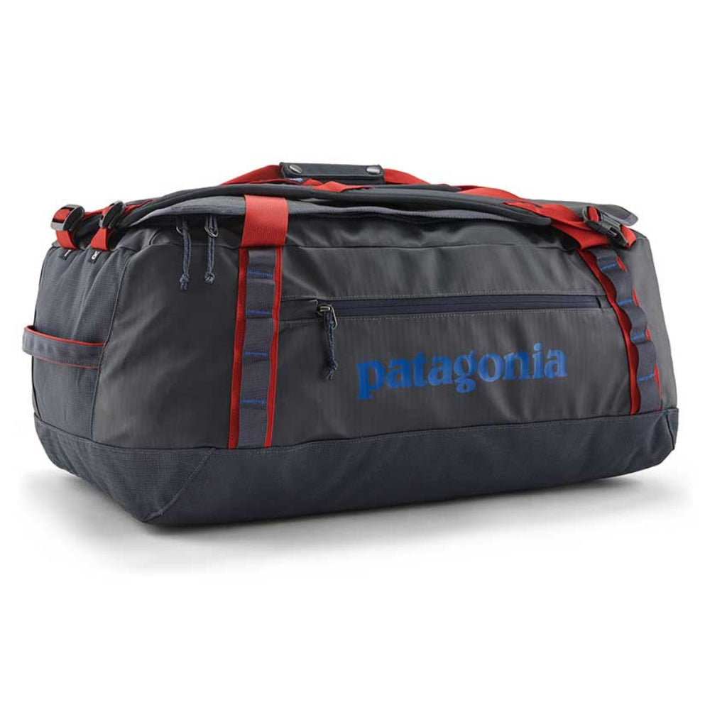 Black Hole Duffle 55L Patagonia 49343-SMRE-ALL Duffle Bags 55L / Smolder Blue/Amanita Red