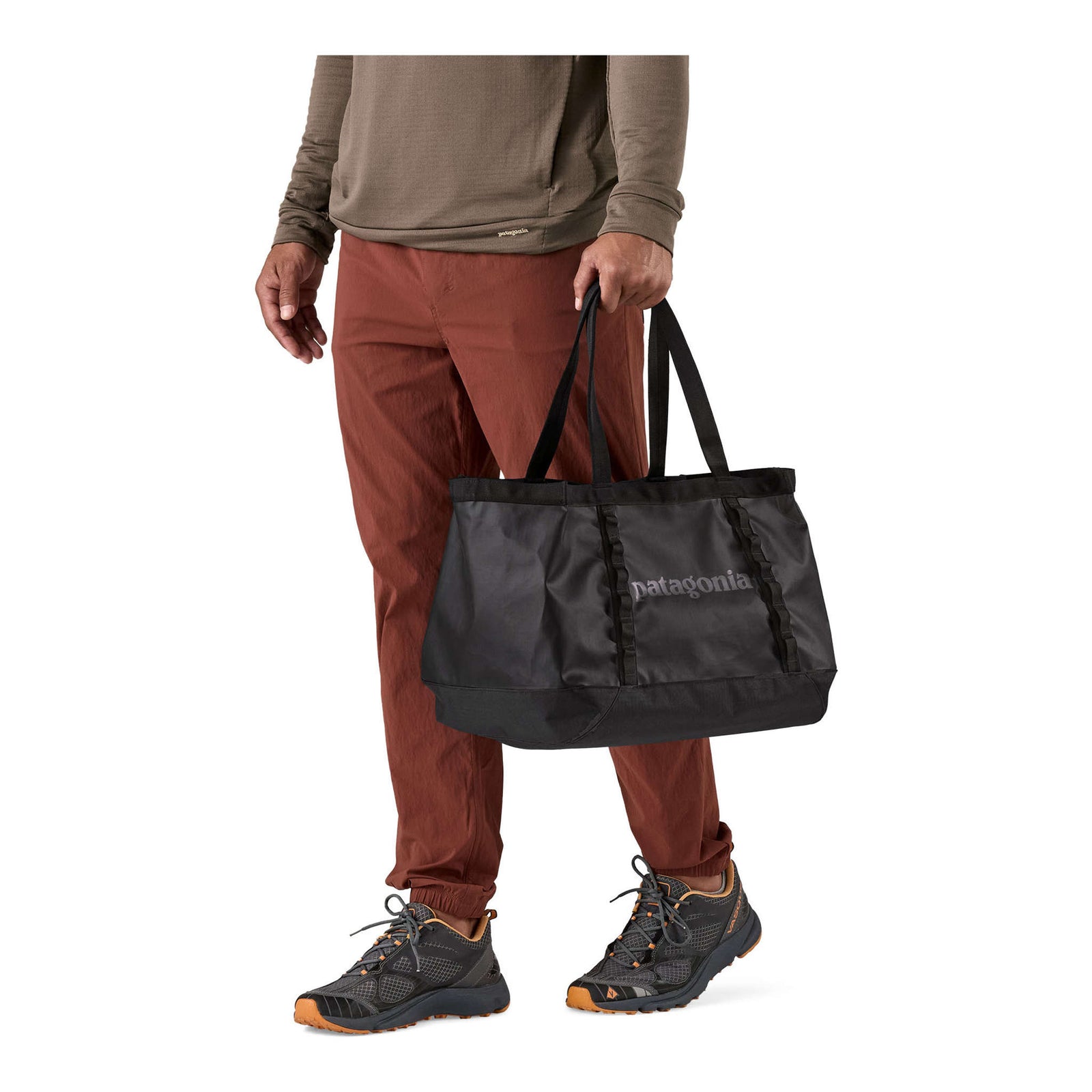 Black Hole Tote 25L Patagonia 49032-BOB-ALL Tote Bags One Size / Black w/Black