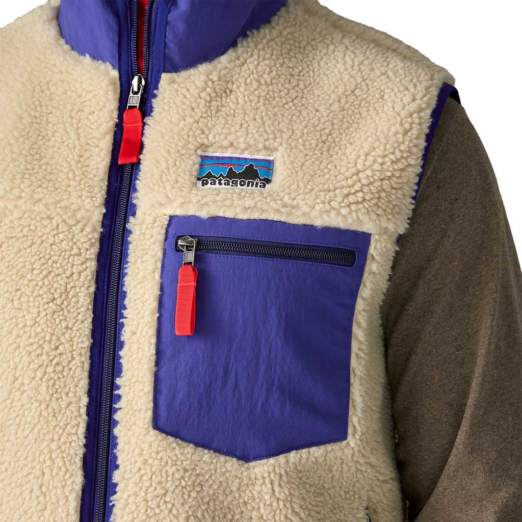 Patagonia | Classic Retro-X Vest | Men's | Fleece Gilet | Clement Blue ...