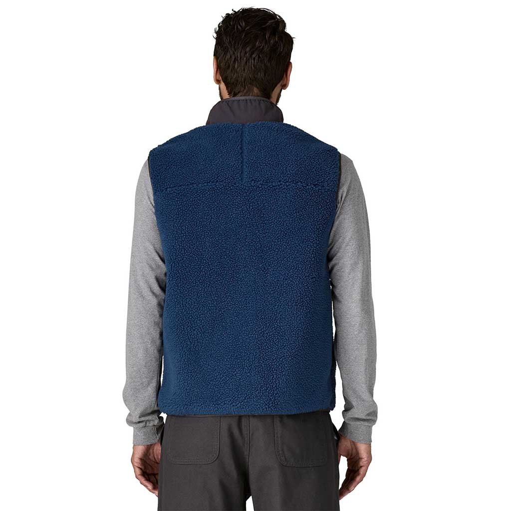 Patagonia | Classic Retro-X Vest | Men's | Fleece Gilet | Clement Blue ...