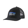 P-6 Logo LoPro Trucker Hat Patagonia 38283-BLK-ALL Caps & Hats One Size / Black