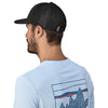P-6 Logo Trucker Hat Patagonia 38289-BLK-ALL Caps & Hats One Size / Black