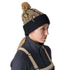Powder Town Beanie Patagonia 29187-FLSK-ALL Caps & Hats One Size / Flow/Sunken Blue