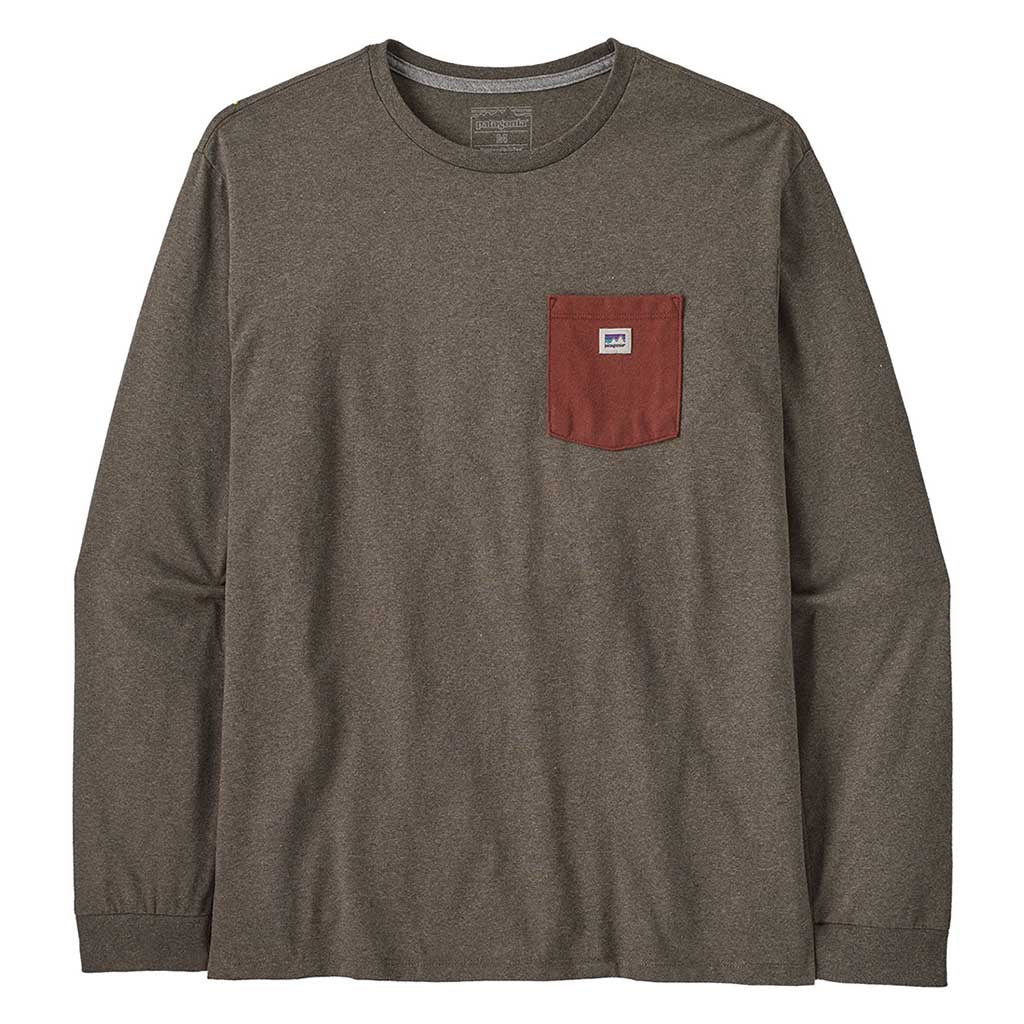Shop Sticker Pocket Longsleeve Responsibili-Tee | Men's