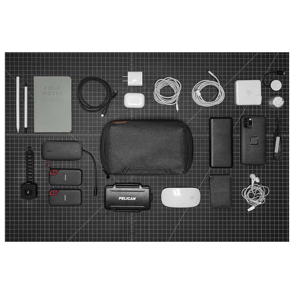 Tech Pouch Peak Design BTP-CH-3 Pouches One Size / Charcoal
