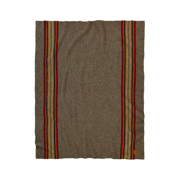 Yakima Camp Throw | SMALL DEFECT SALE Pendleton SDS-ZA15852553 Blankets One Size / Mineral Umber