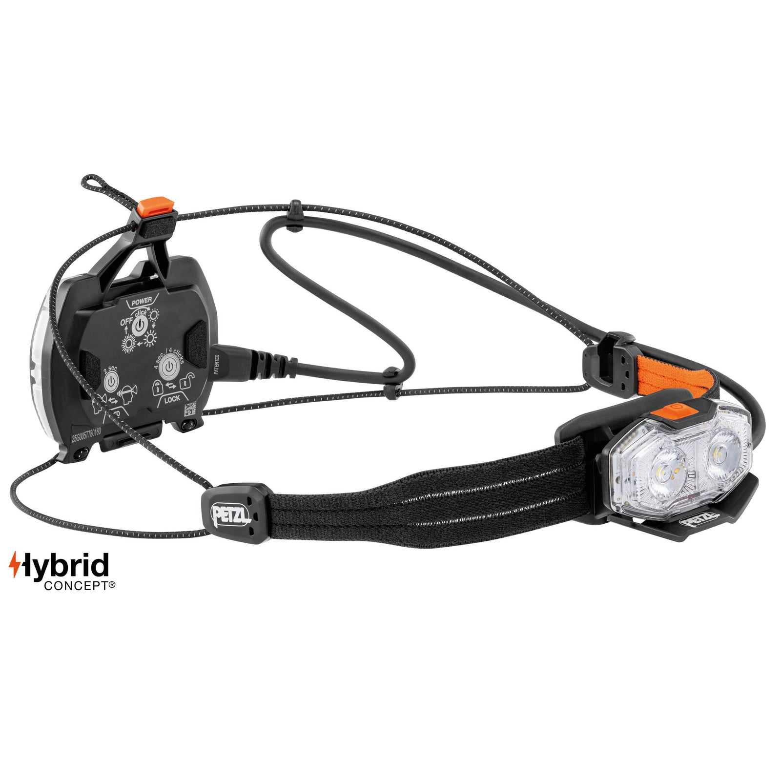 NAO LT | 600 Lumens Petzl E106AA01 Head Torches One Size / Orange