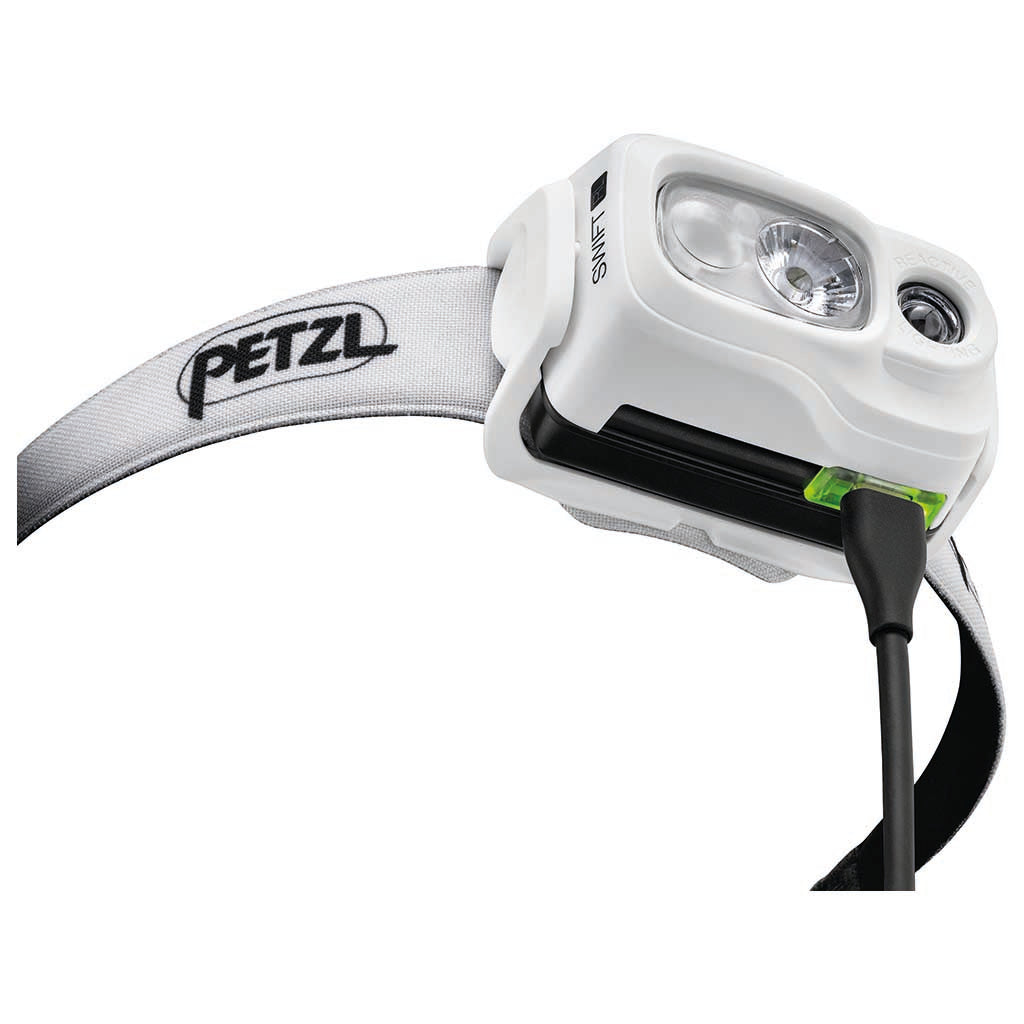 Petzl Swift RL (1100 Lumens) Pro Headtorch White WildBounds UK