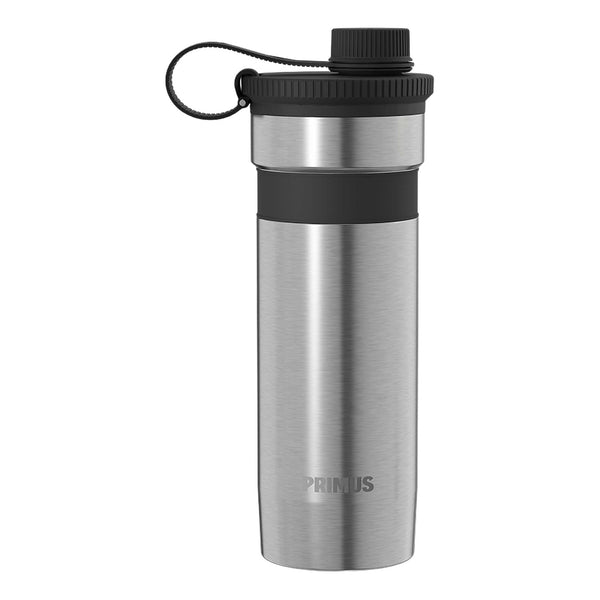 Mika Wide Insulated Bottle Drink Cap 500ml Primus P744820 Water Bottles 500ml / Stainless Steel