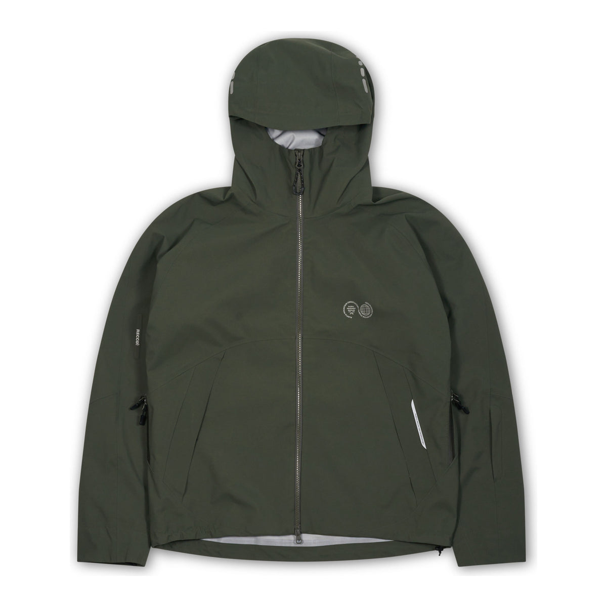 Stratos 3L Shell Purple Mountain Observatory Unisex Rain Jackets