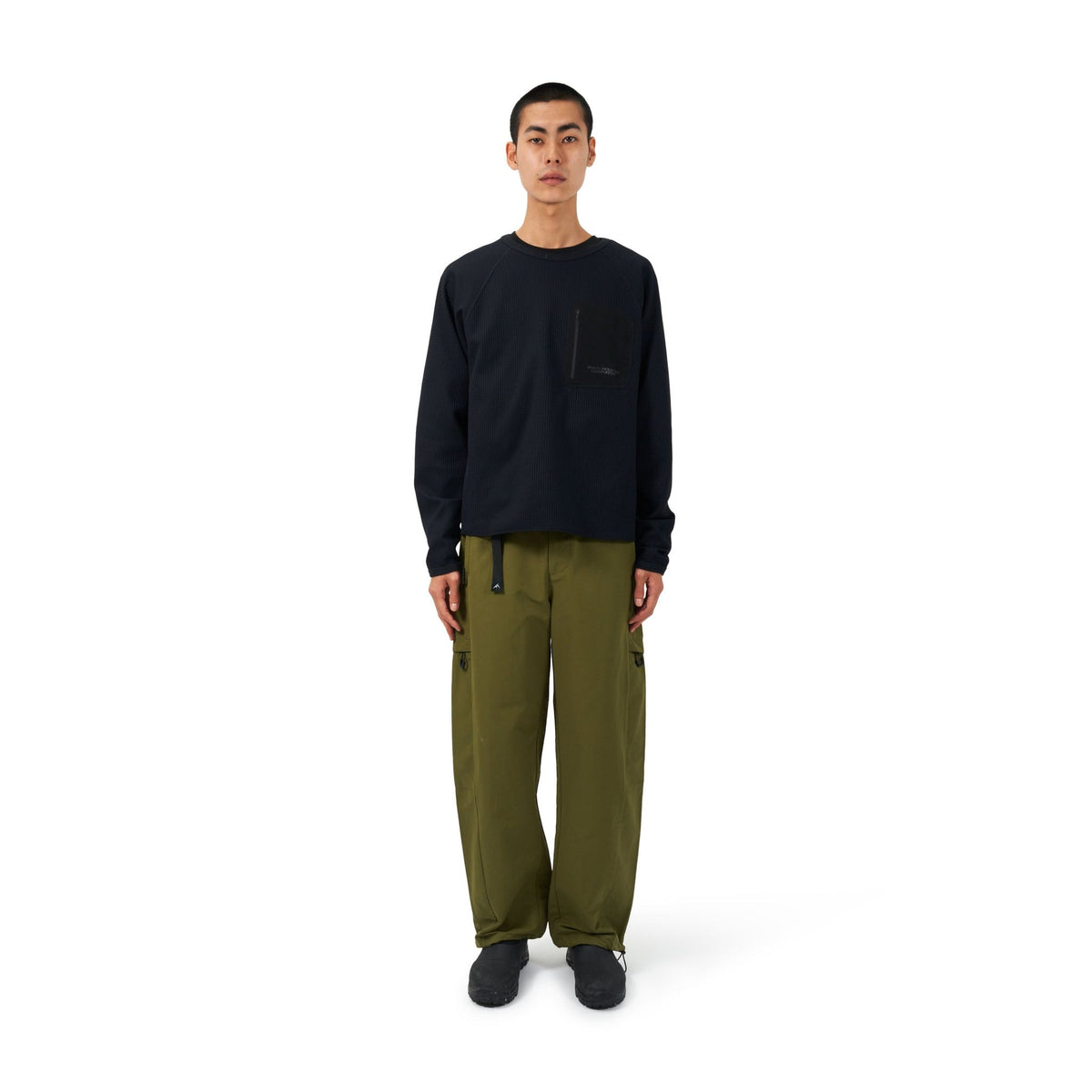 Waffle LS Top Purple Mountain Observatory Men's Long Sleeve Tees