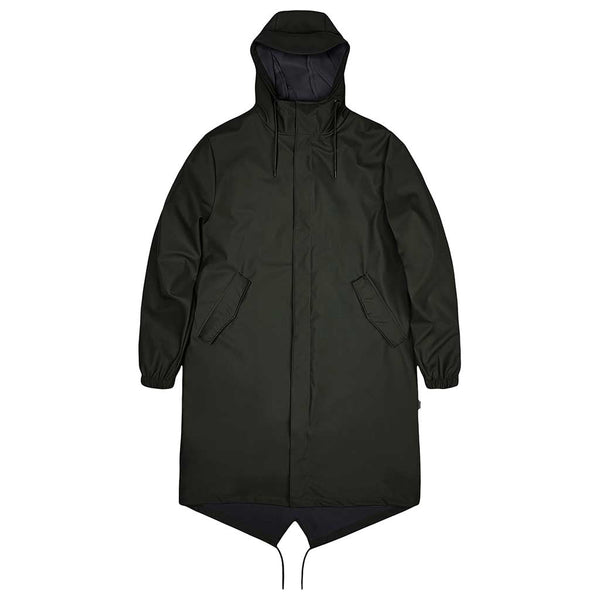 Fisherman top style raincoat