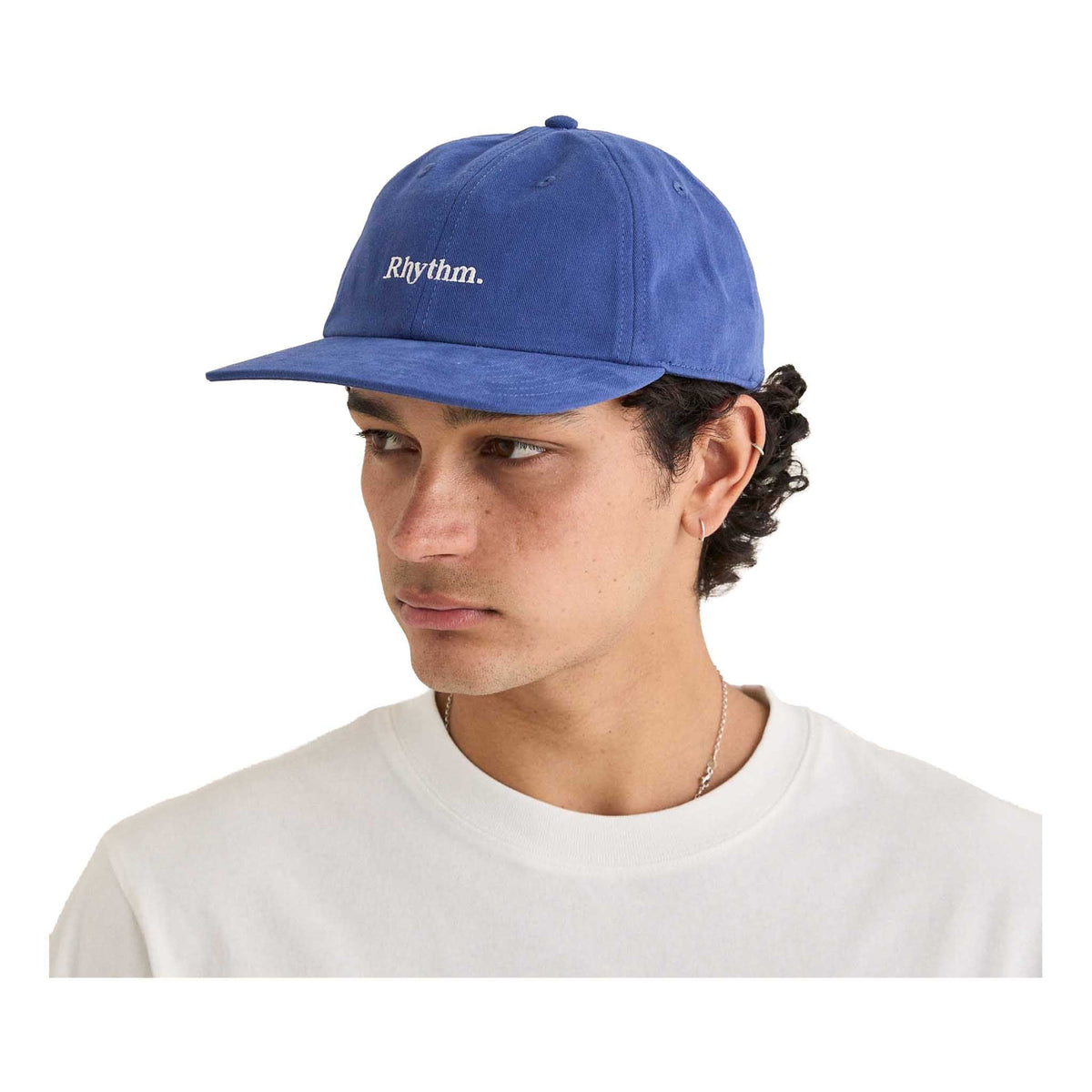 Essential Brushed Twill Cap | Men's Rhythm 0126MHW01-BLU-U Caps &amp; Hats One Size / Blue
