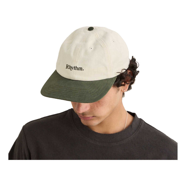 Essential Brushed Twill Cap | Men's Rhythm 0126MHW01-STN-U Caps & Hats One Size / Stone