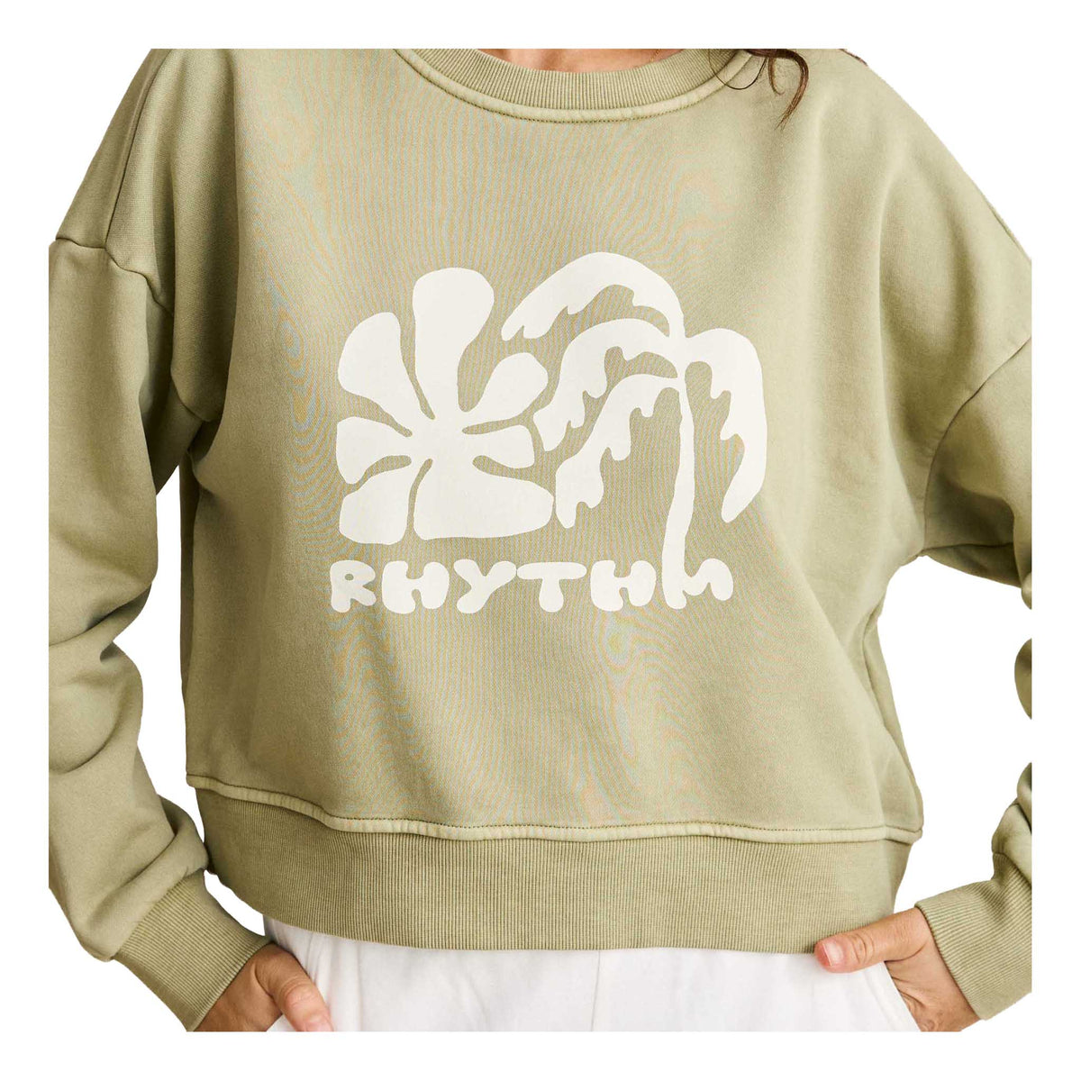 Sun And Palm Slouchy Fleece | Women's Rhythm Women's Jumpers