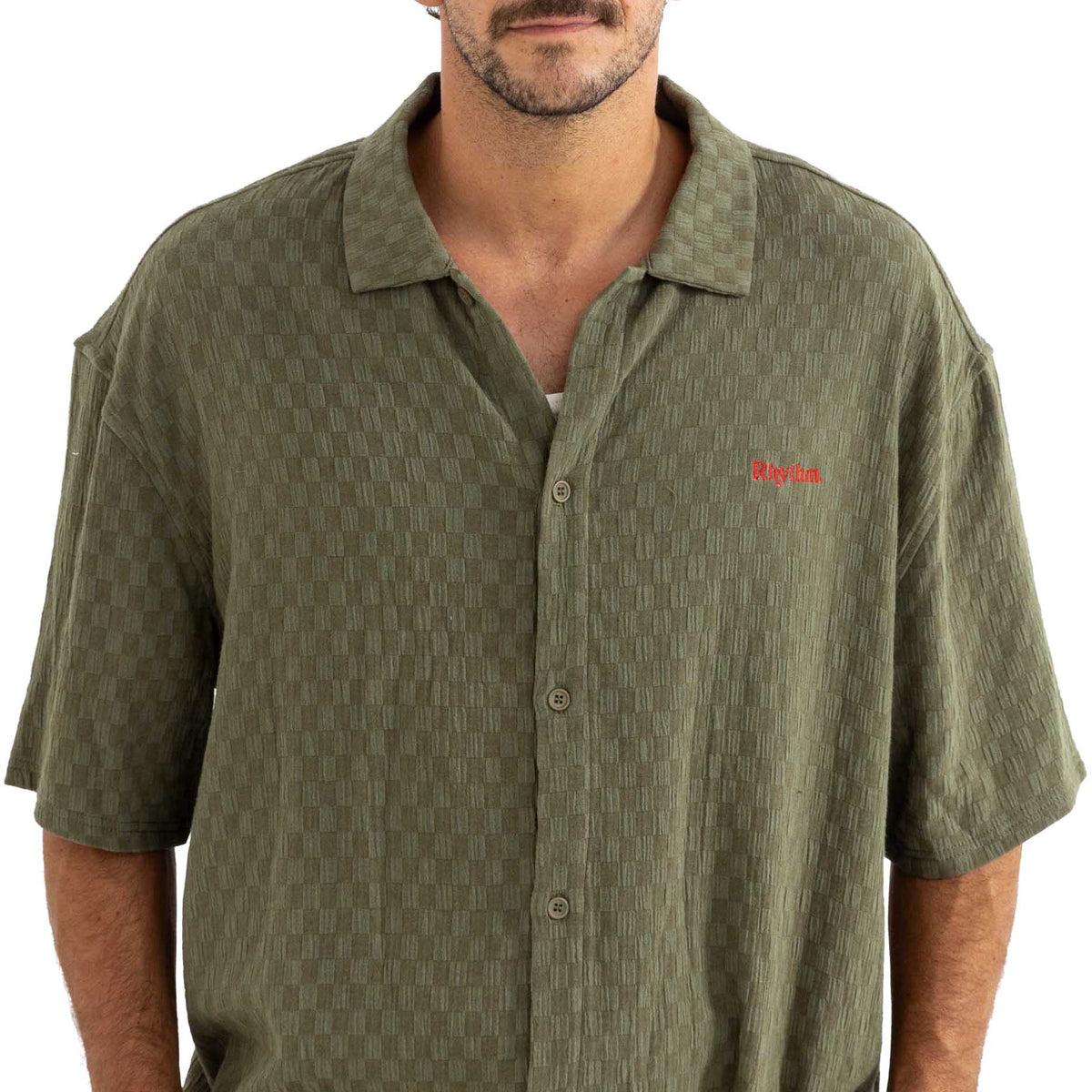 Wash Check Relaxed Shirt | Men's Rhythm Men's Shirts