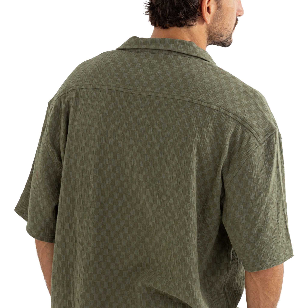 Wash Check Relaxed Shirt | Men's Rhythm Men's Shirts
