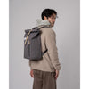 Dante Sandqvist SQA2368 Backpacks 21L / Stone Grey with Natural Leather