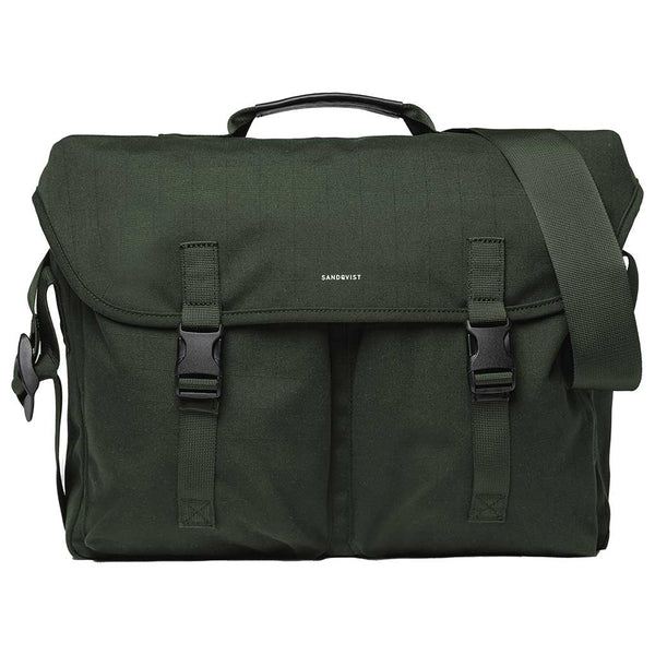 Everyday Messenger Bag Sandqvist SQA2453 Messenger Bags 16L / Dark Green