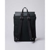 Hege | Metal Hook Sandqvist SQA2295 Backpacks 15L / Black with Black Leather