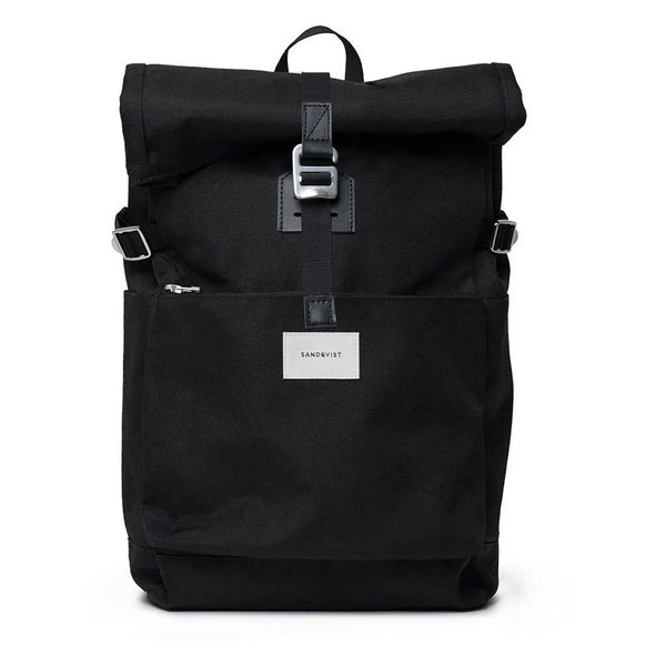 Ilon Sandqvist SQA1496 Backpacks 18L / Black with Black Leather