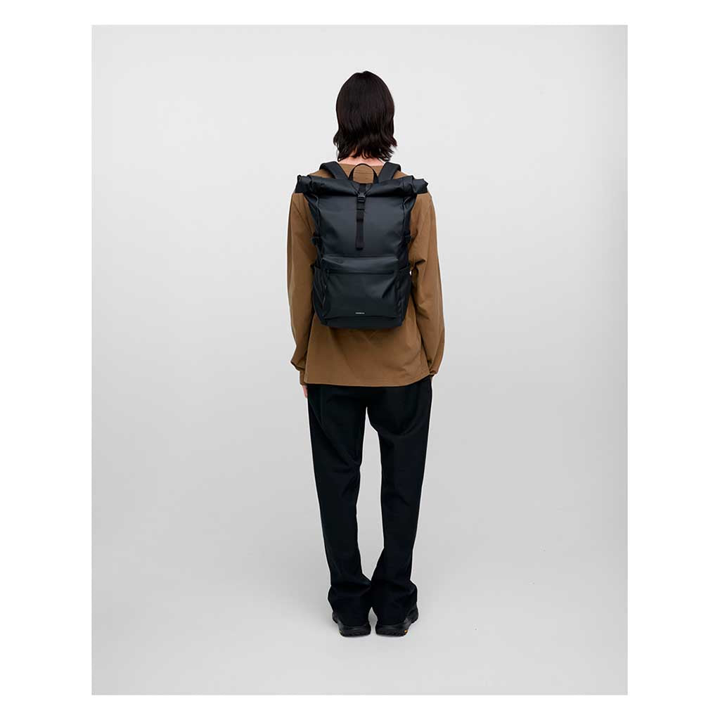 Stream Rolltop Backpack L Sandqvist 257505999 Backpacks 34L / Black