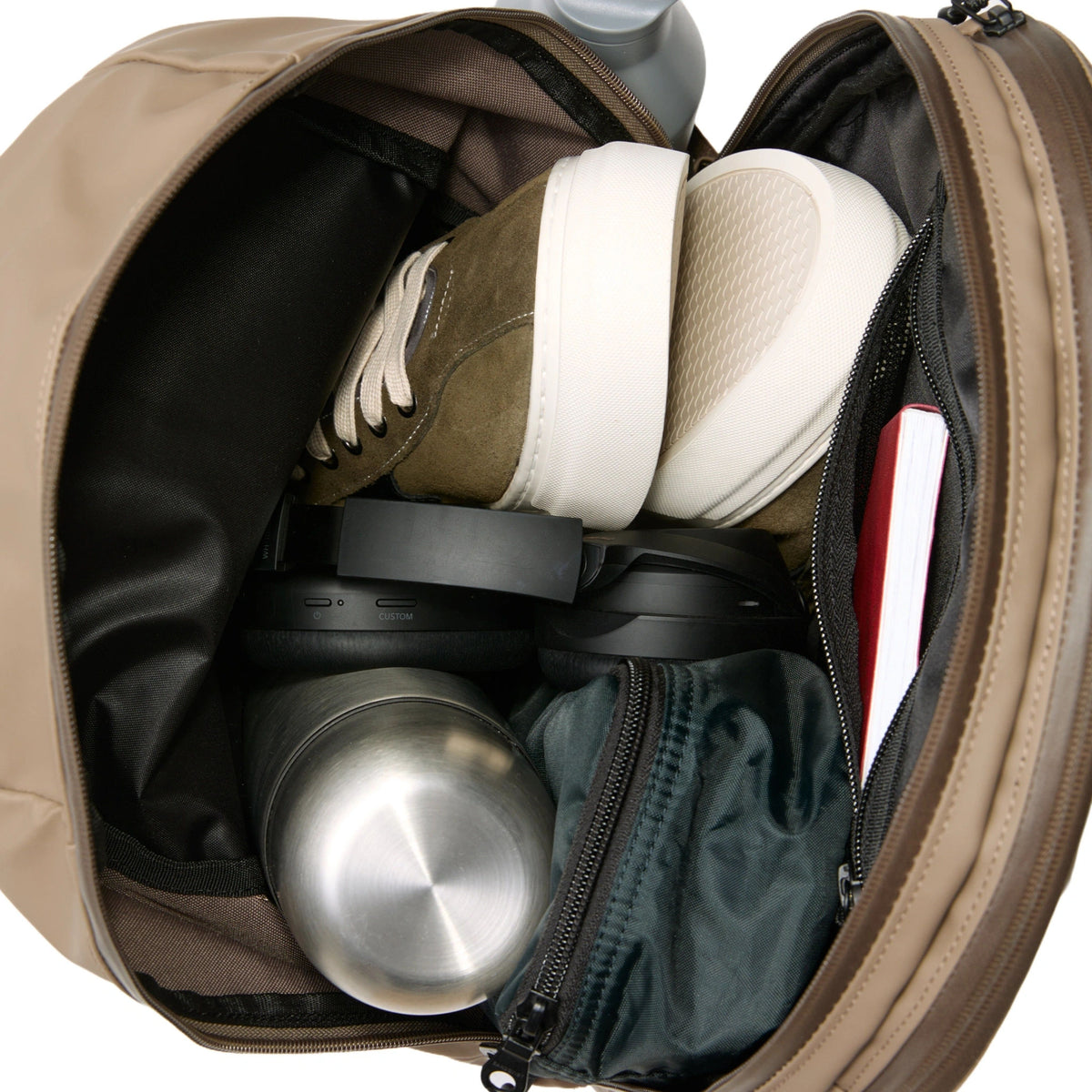 Stream Zipper Backpack 16" Sandqvist 258605206 Backpacks One Size / Clay