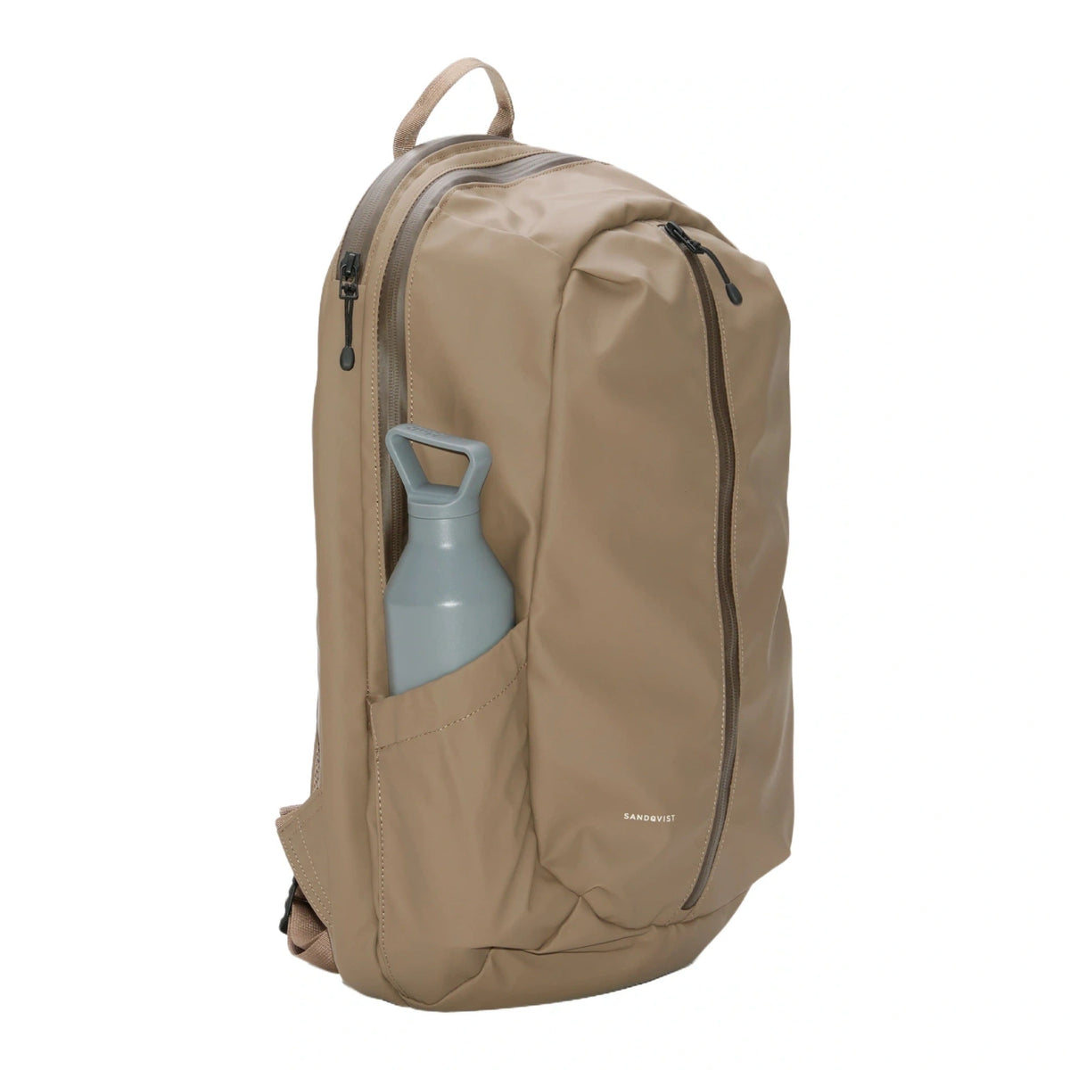 Stream Zipper Backpack 16" Sandqvist 258605206 Backpacks One Size / Clay