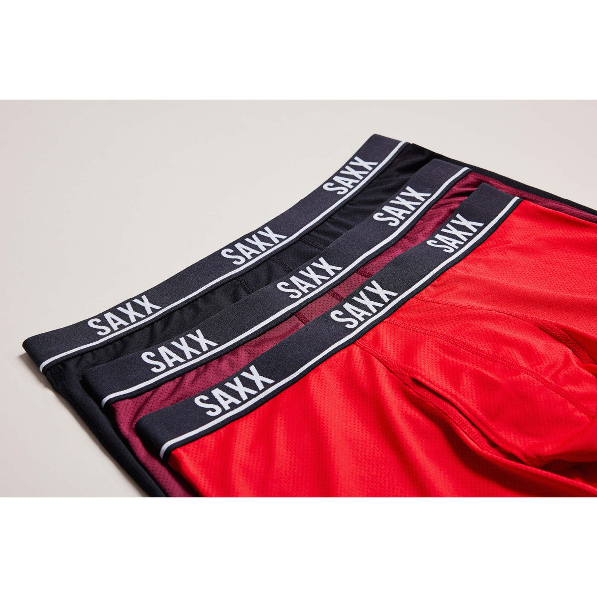 Essential Performance Mesh Boxer Brief Fly | 3 Pack SAXX Underwear Men's Underwear