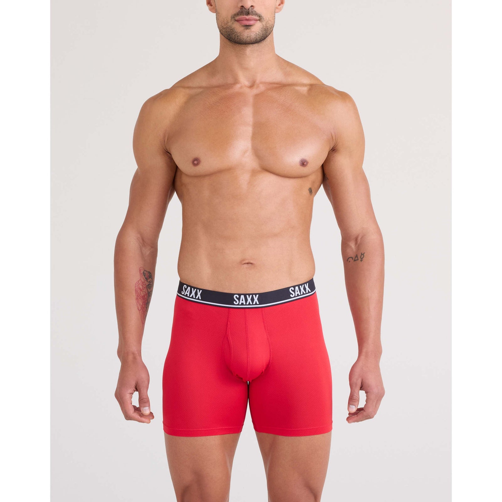 Essential Performance Mesh Boxer Brief Fly | 3 Pack SAXX Underwear Men's Underwear