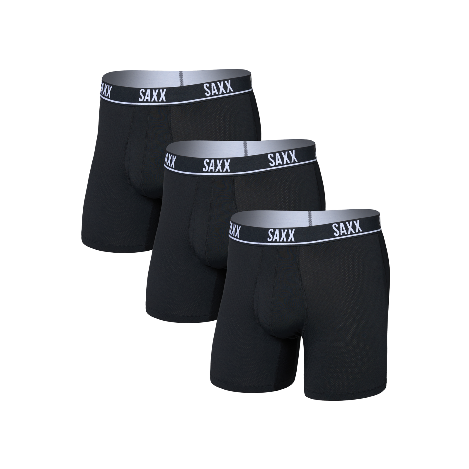 Essential Performance Mesh Boxer Brief Fly | 3 Pack