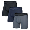 Quest Quick Dry Mesh Boxer Brief Fly | 3 Pack SAXX Underwear Men's Underwear