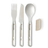 Detour Stainless Steel Cutlery Set Sea to Summit ACK036021-121801 Cutlery Sets 1 Person / Moonstruck/Stainless
