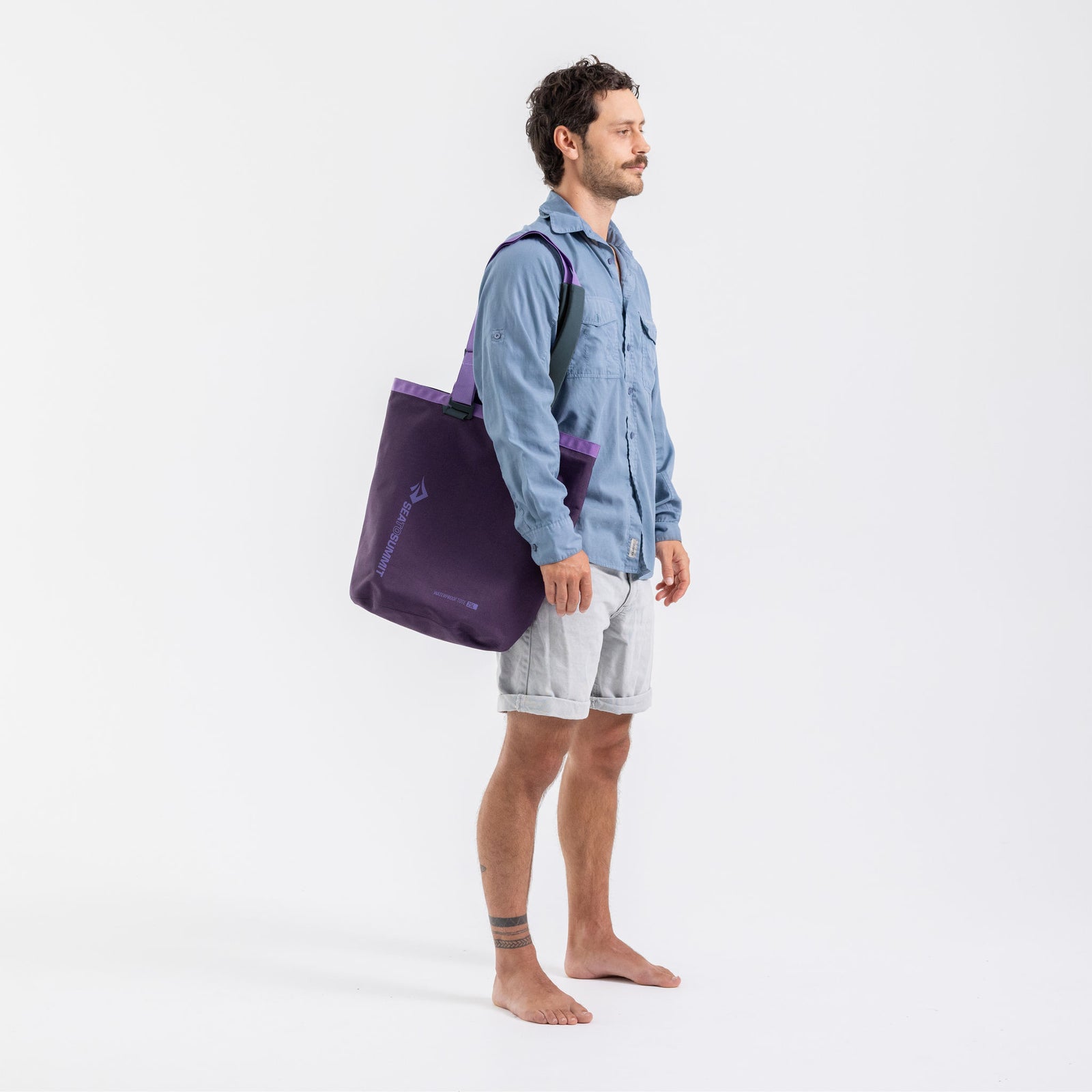 Meridian Waterproof Tote Pack Sea to Summit 59406 Tote Bags 25L / Purple