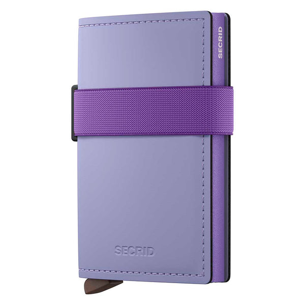 Bandwallet Matte Leather Secrid bma-lilac-violet Wallets One Size / Lilac/Violet