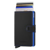 Miniwallet Matte Secrid mm-black-blue Wallets One Size / Black/Blue