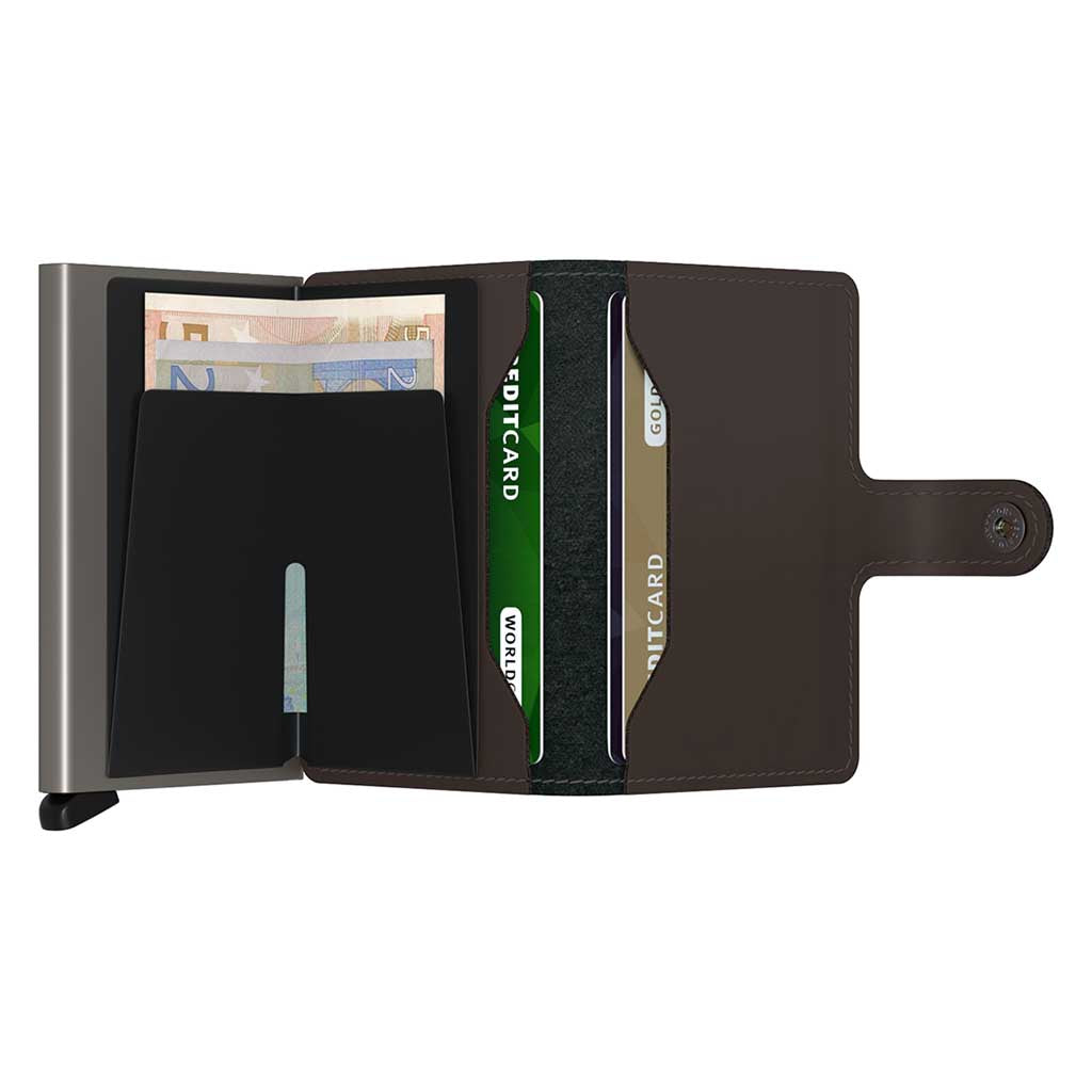 Secrid | Miniwallet Matte | Truffle | Compact Leather Card Wallet ...